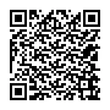 QR Code สำหรับหมายเลขโทรศัพท์ +12105667267