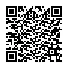 Kode QR untuk nomor Telepon +12105668036