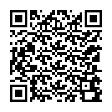 QR-Code für Telefonnummer +12105690054