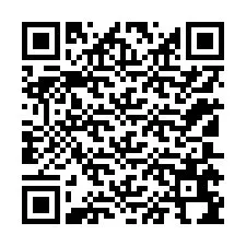 Kode QR untuk nomor Telepon +12105694541