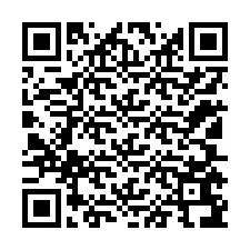 Código QR para número de teléfono +12105696321