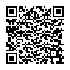 QR-код для номера телефона +12105696636