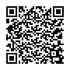 Codice QR per il numero di telefono +12105697108