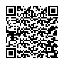 QR-Code für Telefonnummer +12105697585