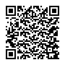 QR-koodi puhelinnumerolle +12105781353