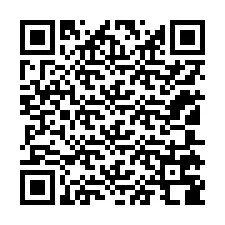 Código QR para número de teléfono +12105788805