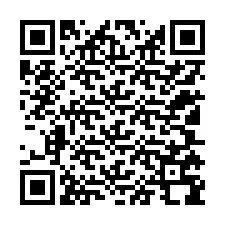 QR код за телефонен номер +12105798124