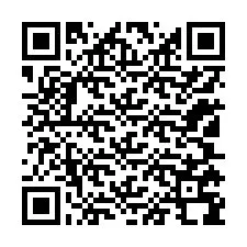 QR код за телефонен номер +12105798125