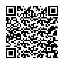 Código QR para número de teléfono +12105799945