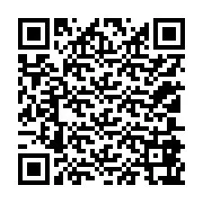 QR Code สำหรับหมายเลขโทรศัพท์ +12105867819