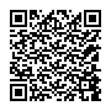 QR Code สำหรับหมายเลขโทรศัพท์ +12105889341