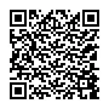 QR код за телефонен номер +12105889344