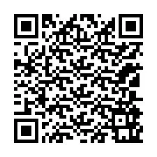 Codice QR per il numero di telefono +12105961655