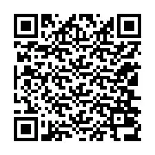 Código QR para número de teléfono +12106036676