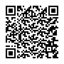 QR-Code für Telefonnummer +12106158582