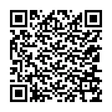 QR kód a telefonszámhoz +12106174386