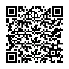 Código QR para número de teléfono +12106179019