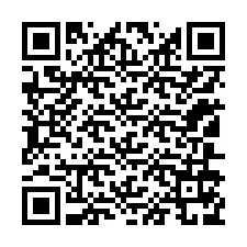 QR-код для номера телефона +12106179855