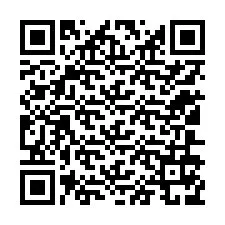 Código QR para número de teléfono +12106179856