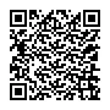 Código QR para número de teléfono +12106265848