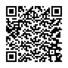 QR-code voor telefoonnummer +12106344330