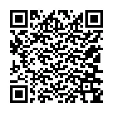 Codice QR per il numero di telefono +12106344333