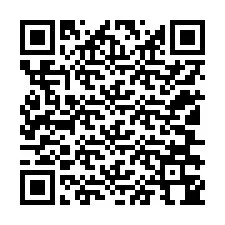 QR-koodi puhelinnumerolle +12106344334