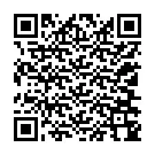 QR-code voor telefoonnummer +12106344338