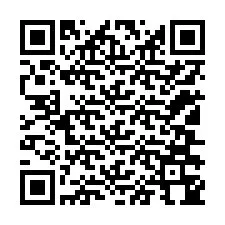 Codice QR per il numero di telefono +12106344371