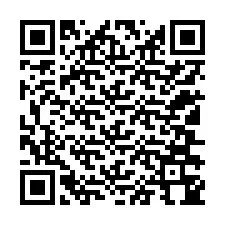 QR-Code für Telefonnummer +12106344374