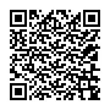 Codice QR per il numero di telefono +12106344409