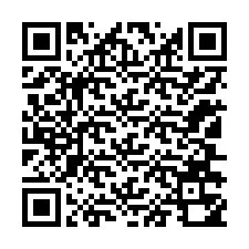 Código QR para número de teléfono +12106350765