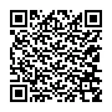 QR-код для номера телефона +12106358732