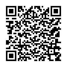 Código QR para número de telefone +12106358845