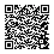 Código QR para número de teléfono +12106452533