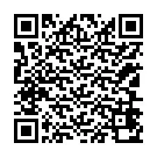 Código QR para número de teléfono +12106470821