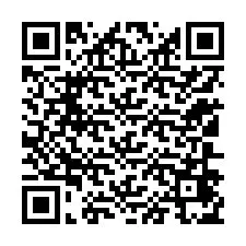 QR-Code für Telefonnummer +12106475156