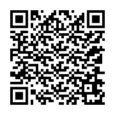 QR-код для номера телефона +12106671188