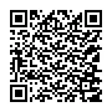 QR Code สำหรับหมายเลขโทรศัพท์ +12106707360