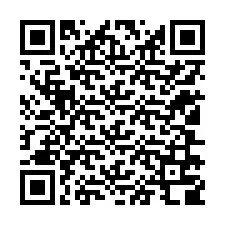 Código QR para número de teléfono +12106708062