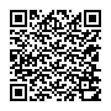 Código QR para número de teléfono +12106710662