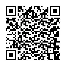 QR-Code für Telefonnummer +12106748262