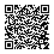 Kode QR untuk nomor Telepon +12106754762