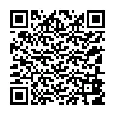 QR-code voor telefoonnummer +12106806810