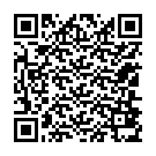 Código QR para número de telefone +12106835257