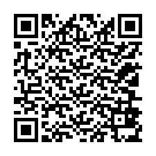 Kode QR untuk nomor Telepon +12106835839