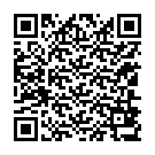 Código QR para número de teléfono +12106837452