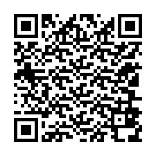 QR Code สำหรับหมายเลขโทรศัพท์ +12106838836