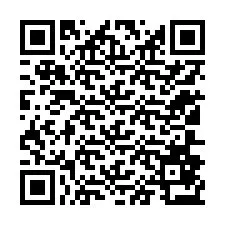 Código QR para número de telefone +12106873746