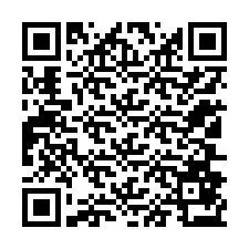 QR-Code für Telefonnummer +12106873763